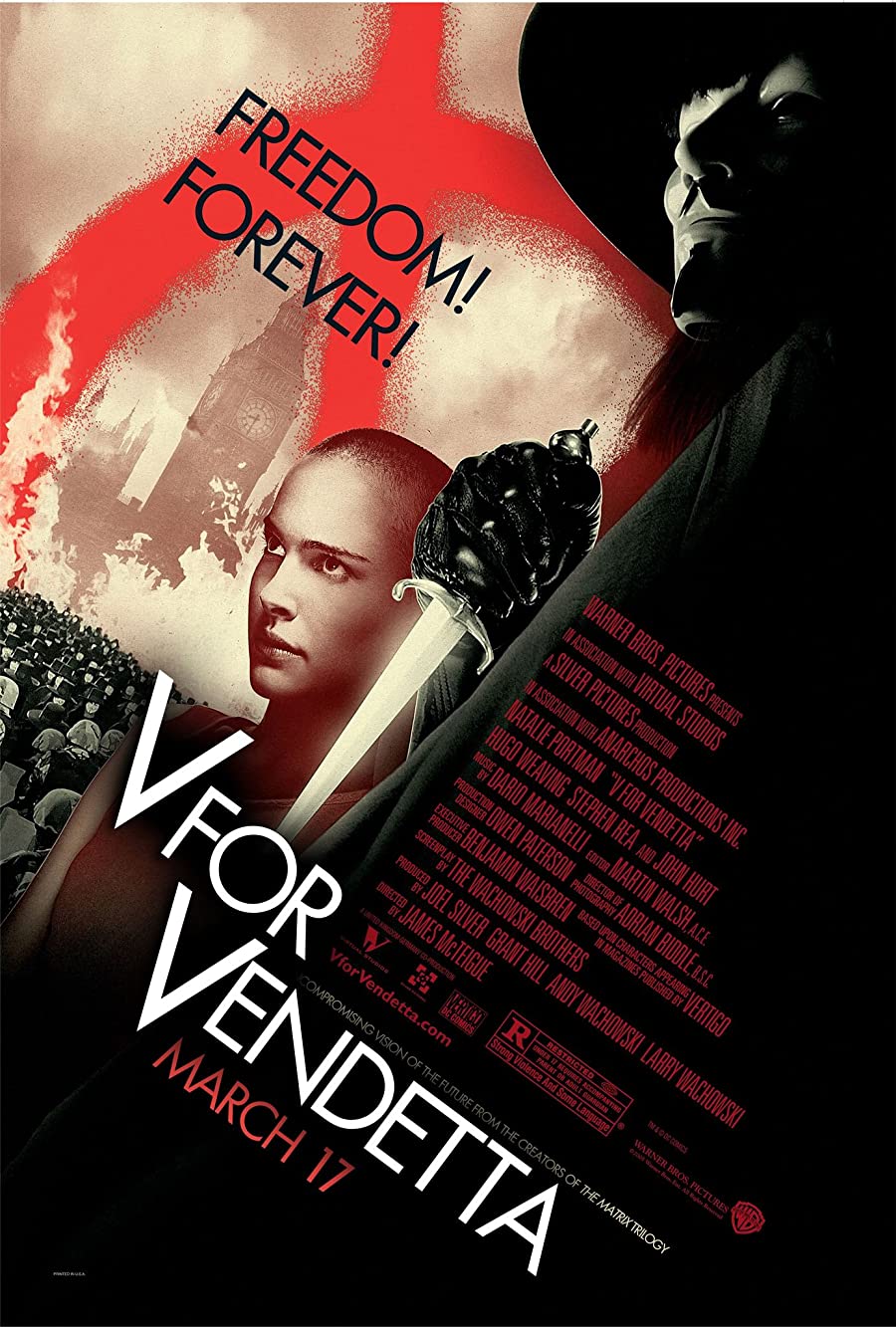 دانلود فیلم V for Vendetta 2005