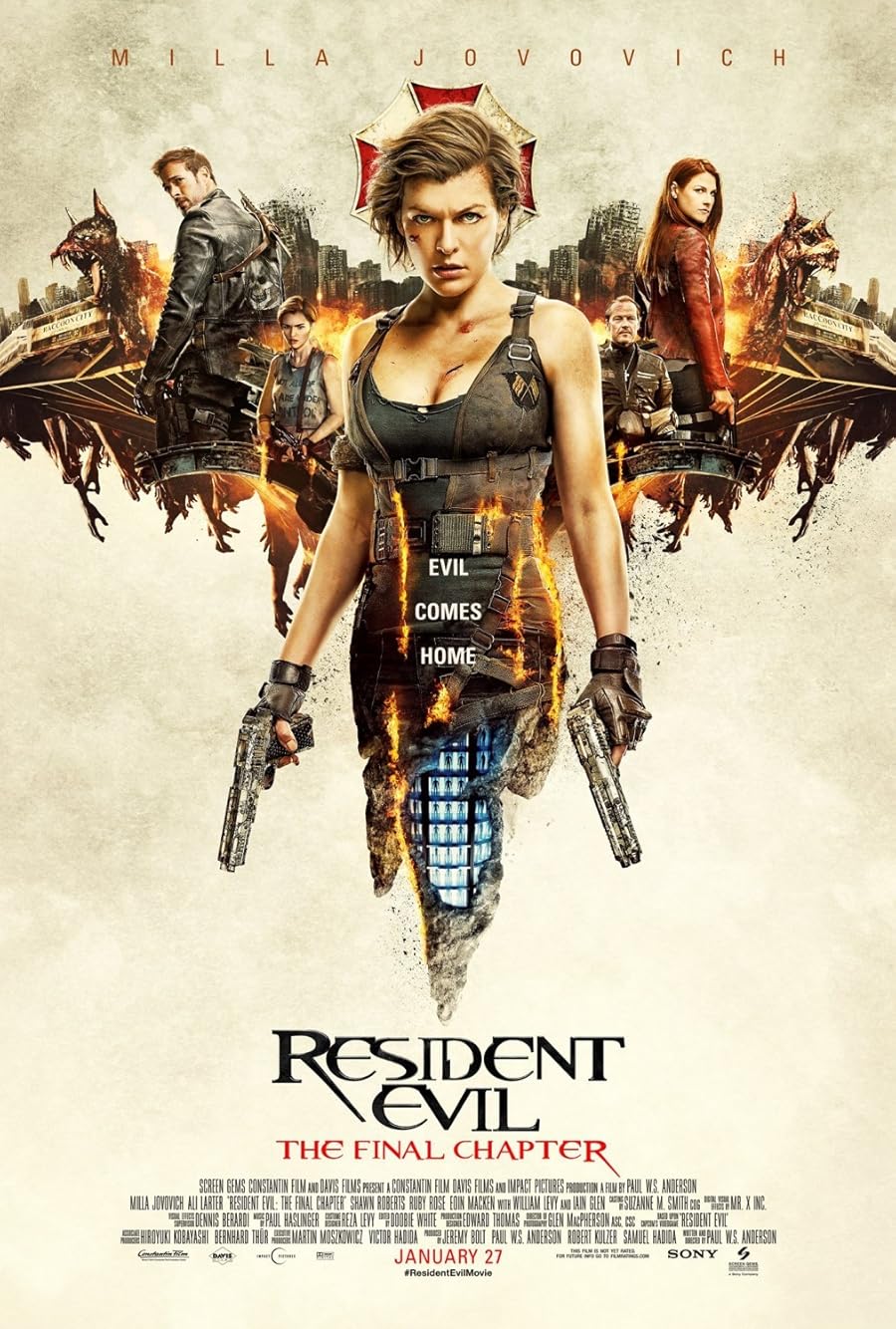 دانلود فیلم Resident Evil: The Final Chapter 2016